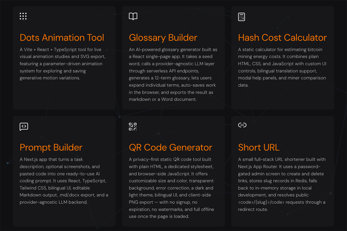 Tech Stacks project screenshot
